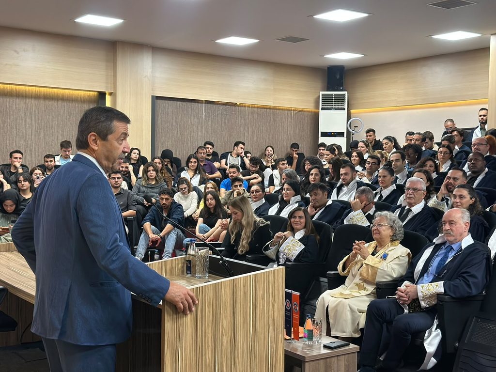 Kıbrıs Aydın Üniversitesi 2026-2027 Akademik Yılı Açılış Töreni, Tahsin ...
